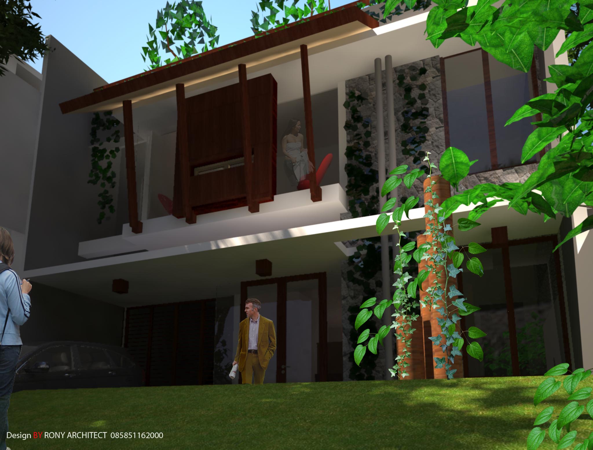 Model Rumah Minimalis Luas Tanah 200m Wallpaper Dinding