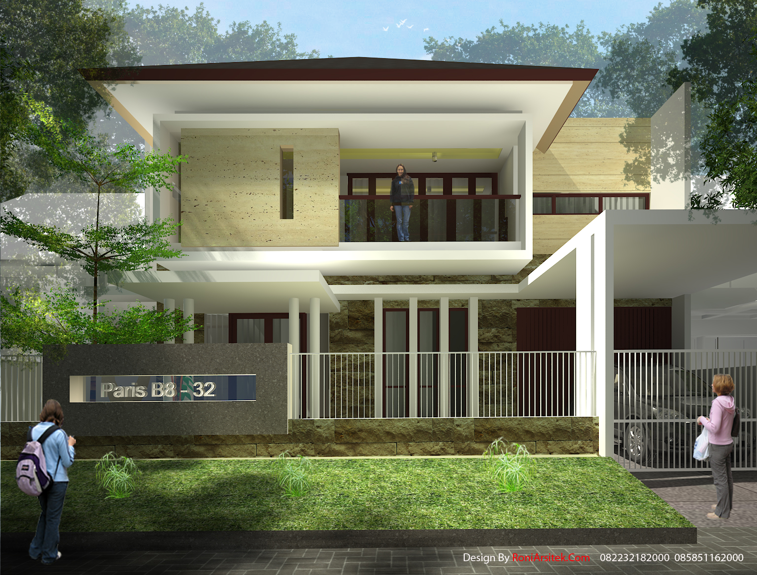 Rumah Puri Surya Jaya Roni Architect